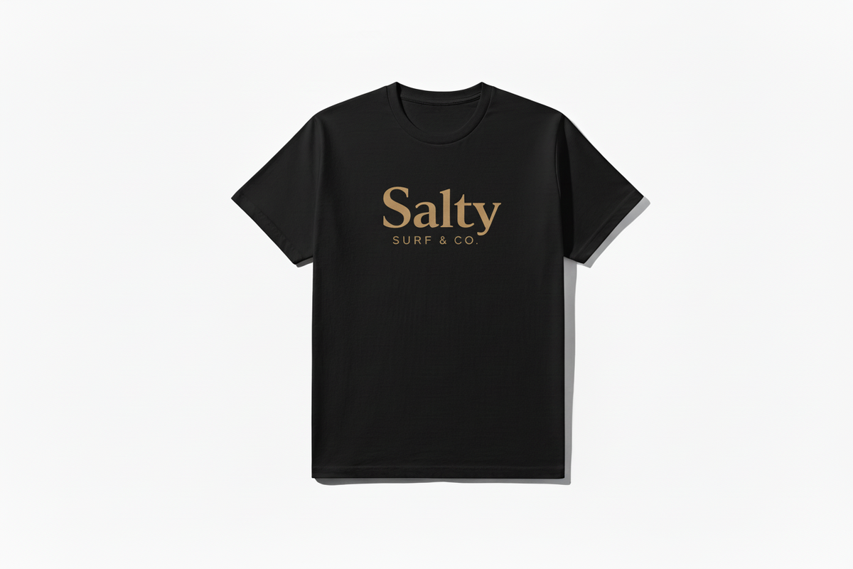 Salty Surf Classic Design Tee