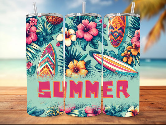 Tropical Summer Edition | Thermal Tumbler