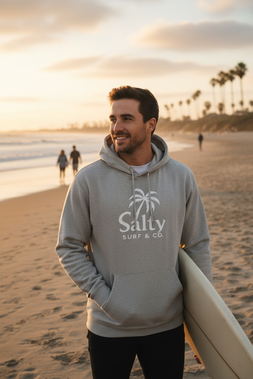 Men’s Premium Hoodie | Salty Surf & Co.