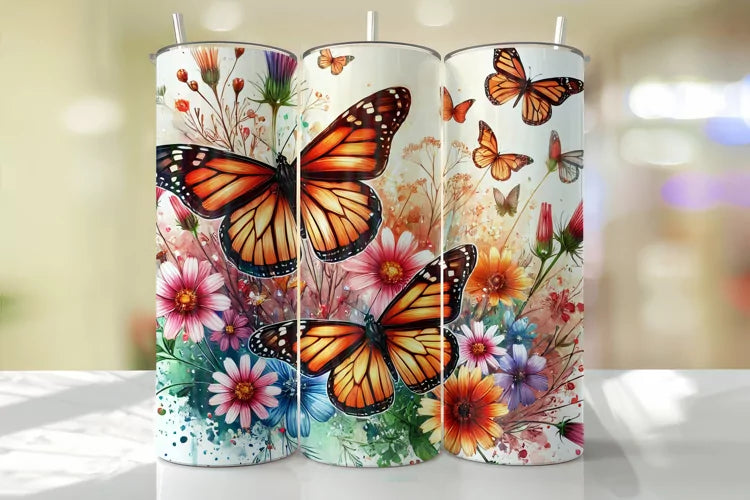 Butterfly Garden Edition | Thermal Tumbler