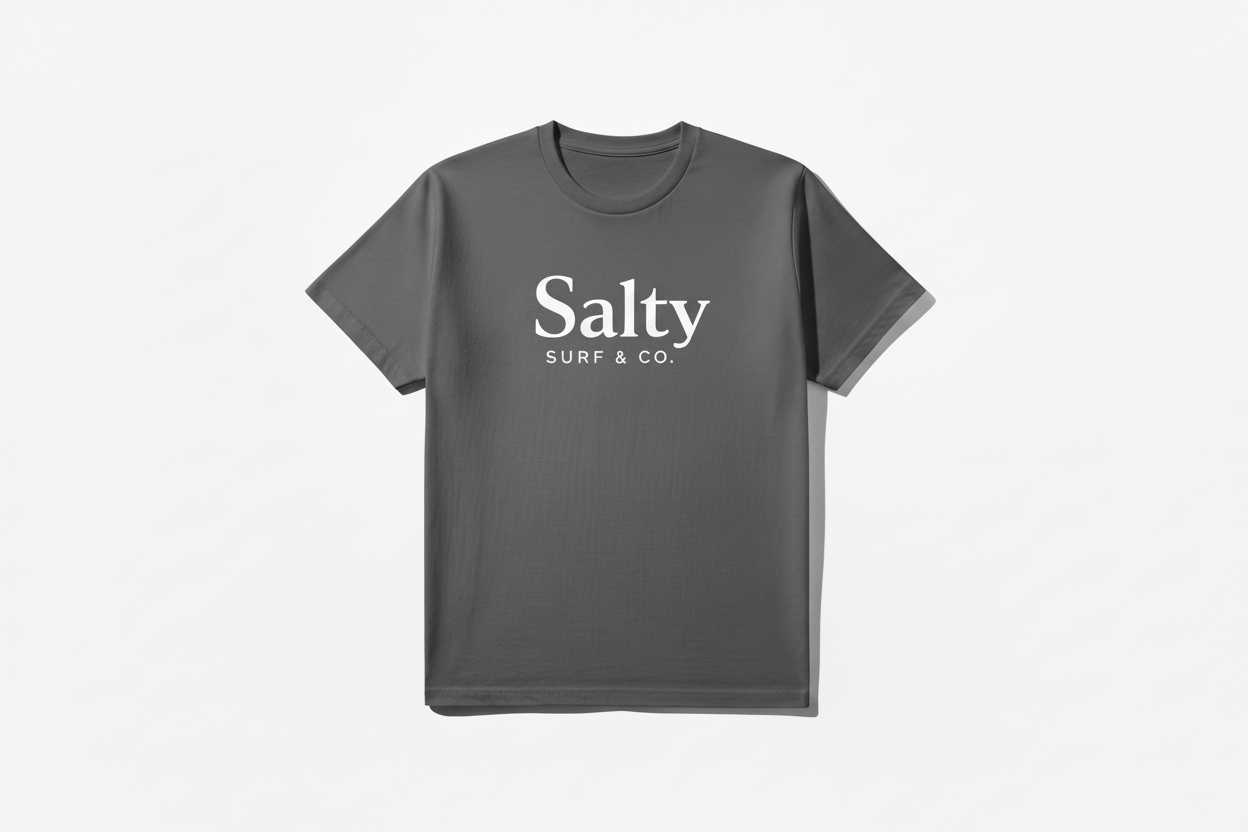 Salty Surf Classic Design Tee