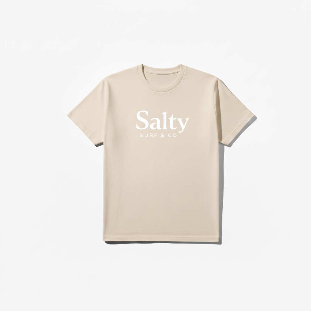 Salty Surf Classic Design Tee