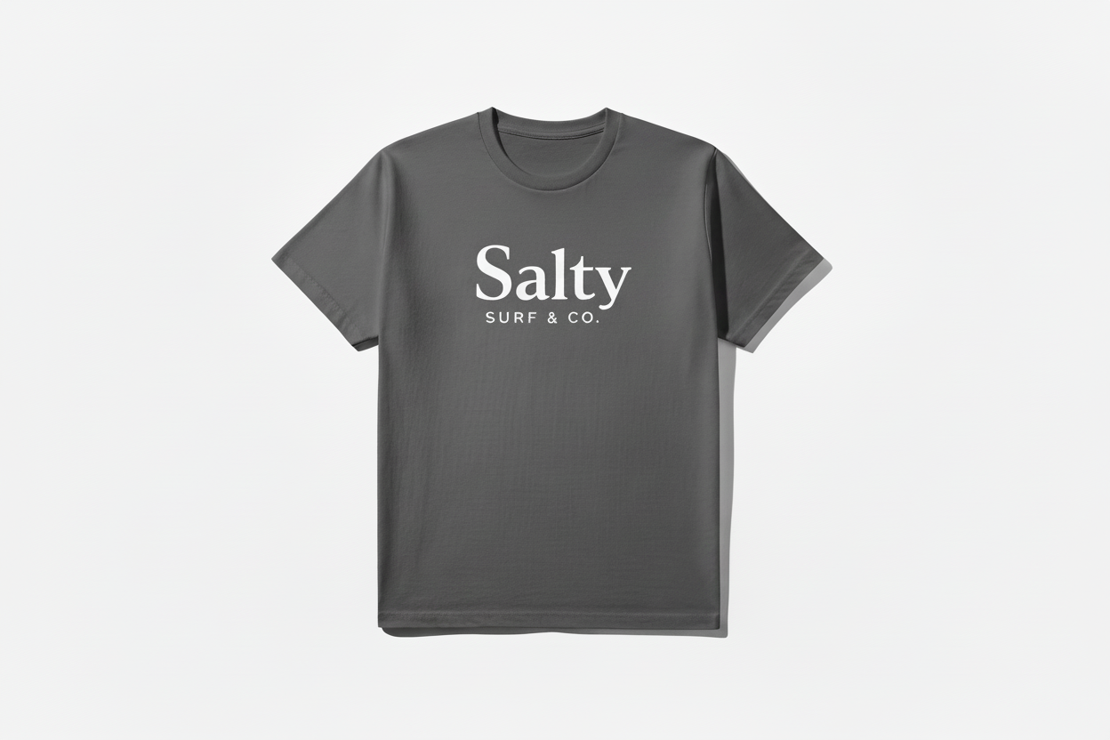 Salty Surf Classic Design Tee
