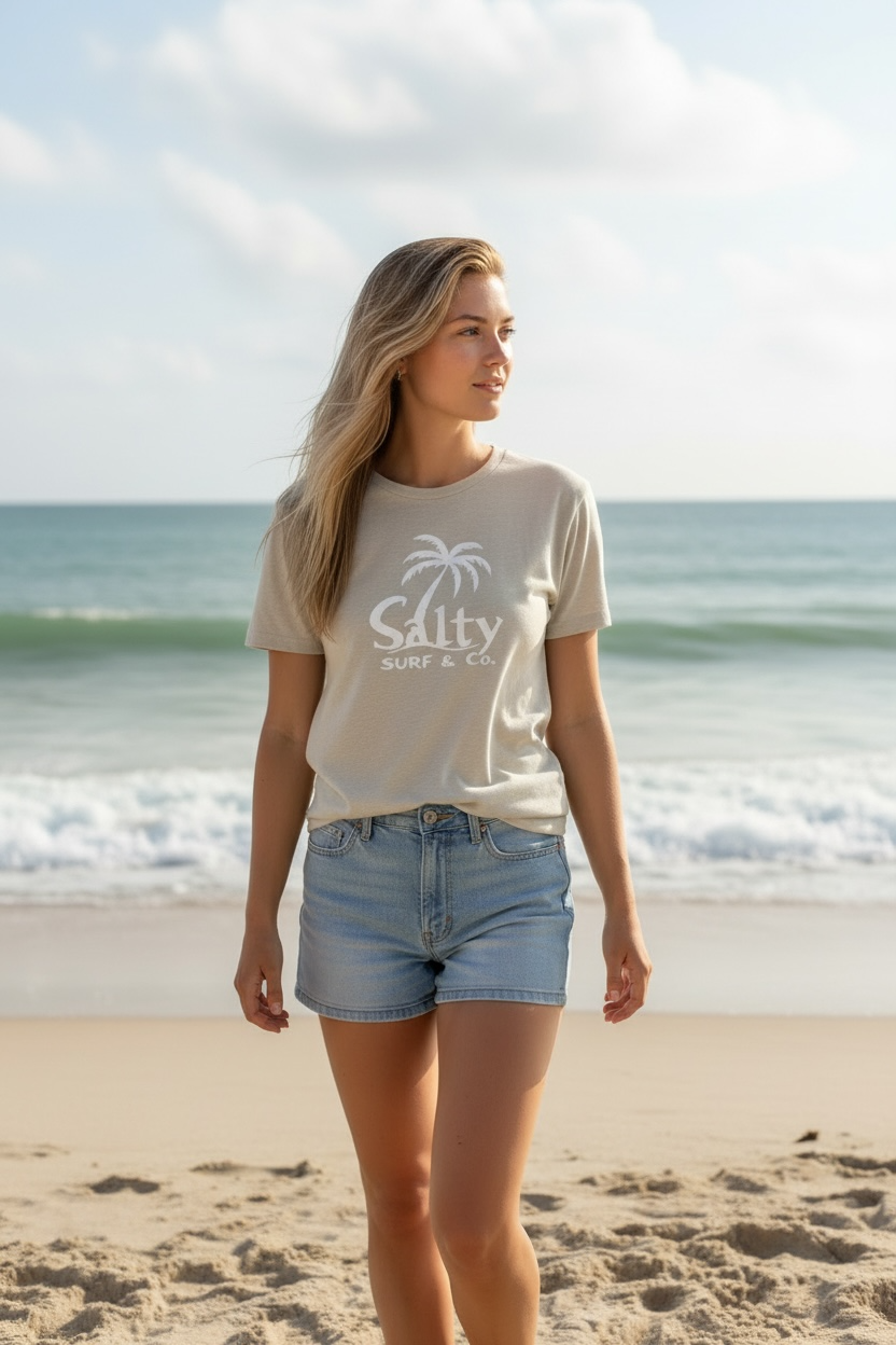 Women’s Premium Tee | Salty Surf & Co.