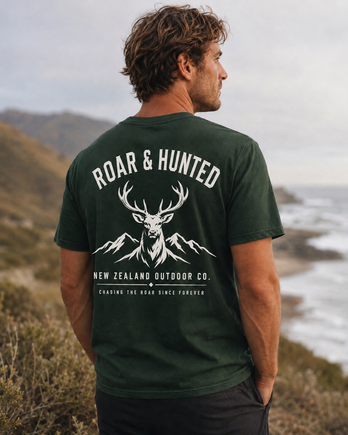 Roar & Hunted - Men's Tee