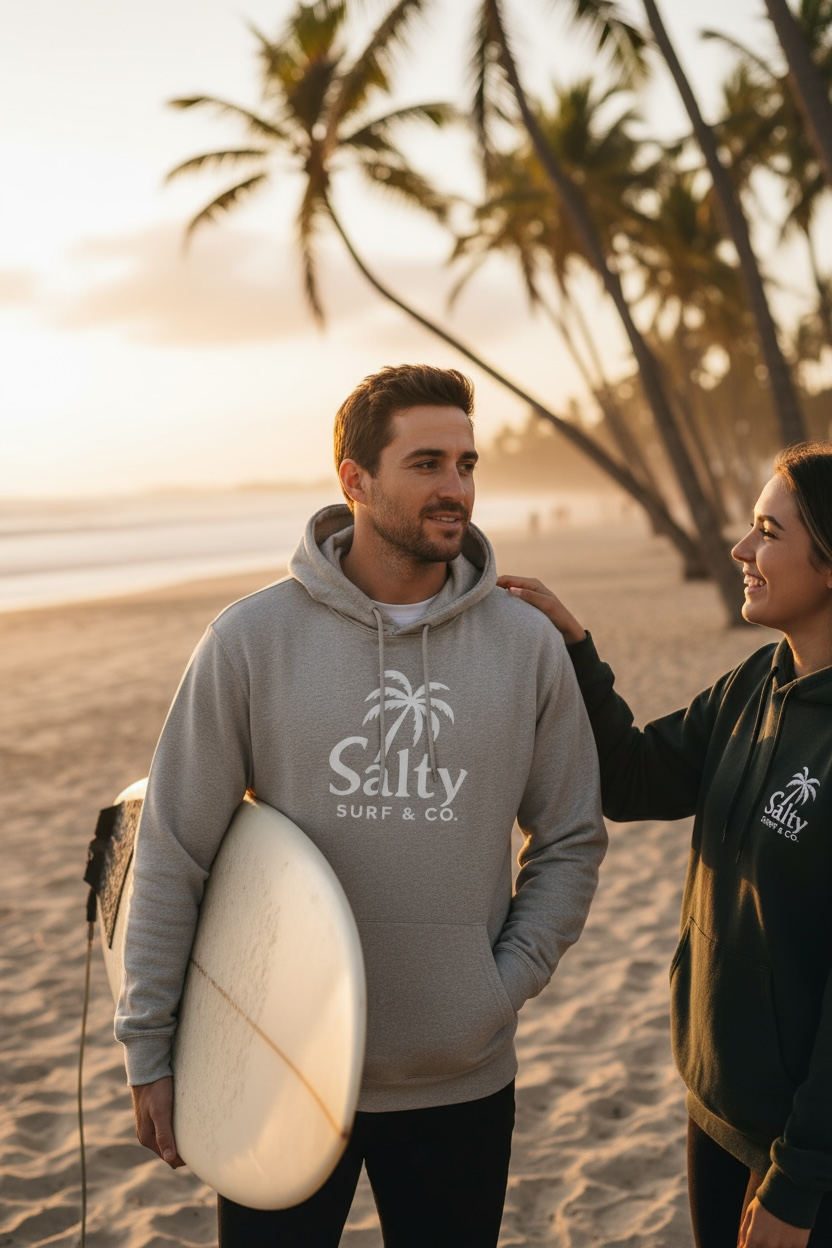 Men’s Premium Hoodie | Salty Surf & Co.