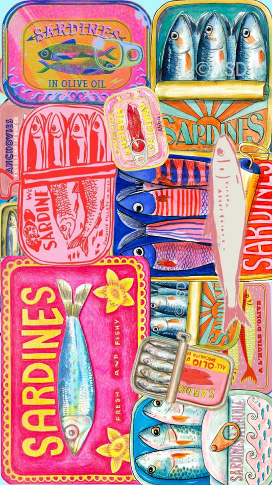 Sassy Little Sardines | Phone Cover